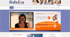 Desktop Screenshot of fidelio-geneve.com