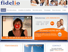 Tablet Screenshot of fidelio-geneve.com
